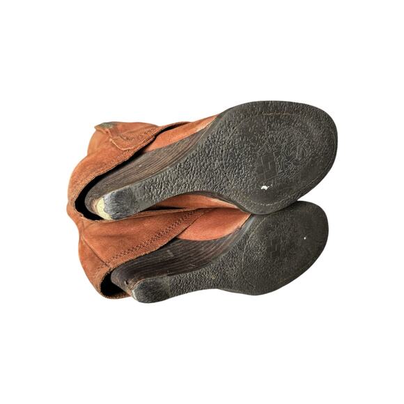 Vince Camuto Almay Whiskey Suede Knee High Boot size 8 - Picture 12 of 16